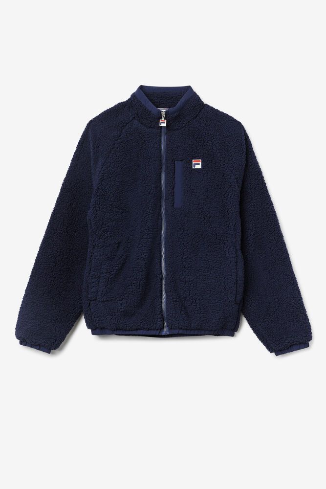 Fila Yuri Jacket Navy - Mens - 19674DFUG